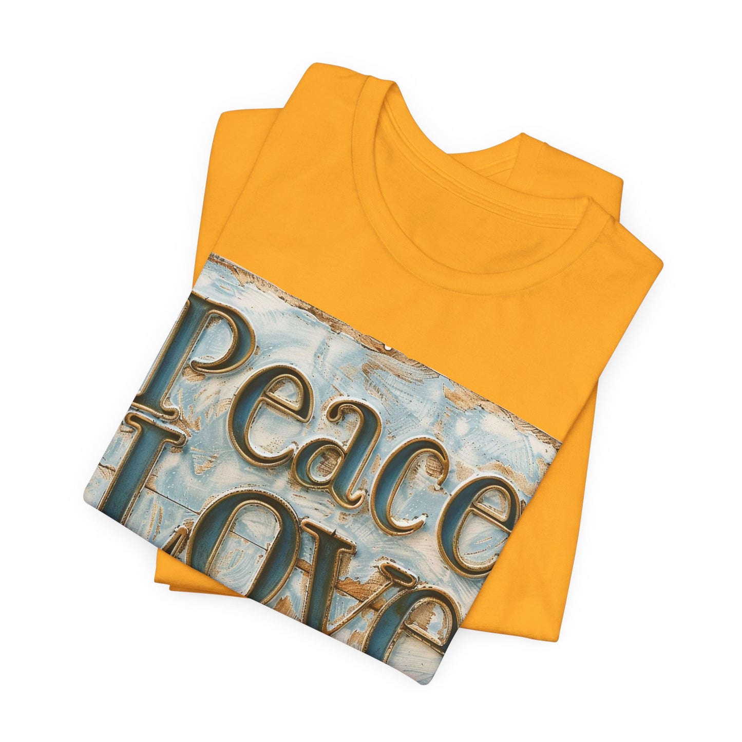 Peace Love Metal Detecting Unisex Jersey Short Sleeve T-Shirt