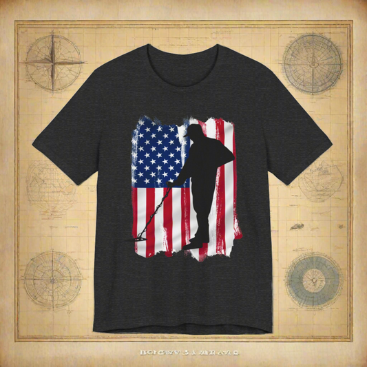 Metal Detecting USA T-Shirt