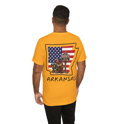 Arkansas Metal Detecting Unisex Jersey Short Sleeve Tee