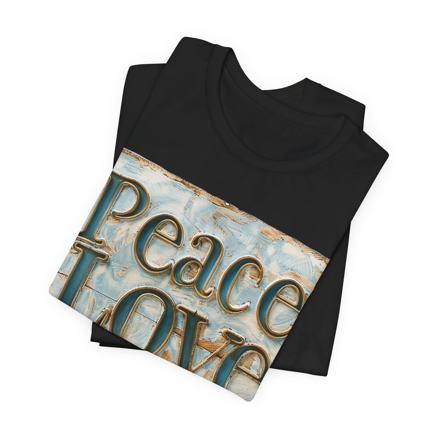 Peace Love Metal Detecting Unisex Jersey Short Sleeve T-Shirt