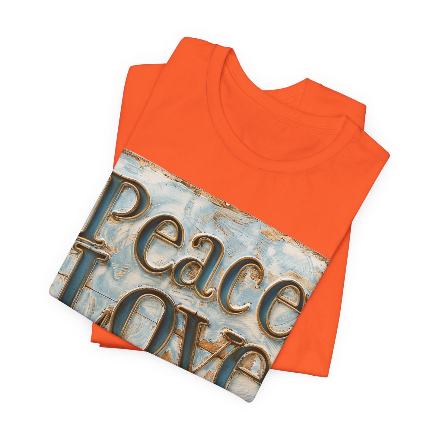 Peace Love Metal Detecting Unisex Jersey Short Sleeve T-Shirt