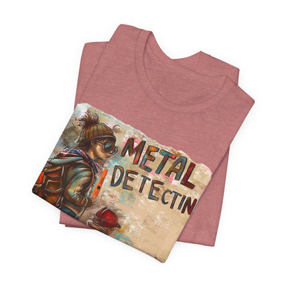 Metal Detecting Mamma Unisex Jersey Short Sleeve T-Shirt