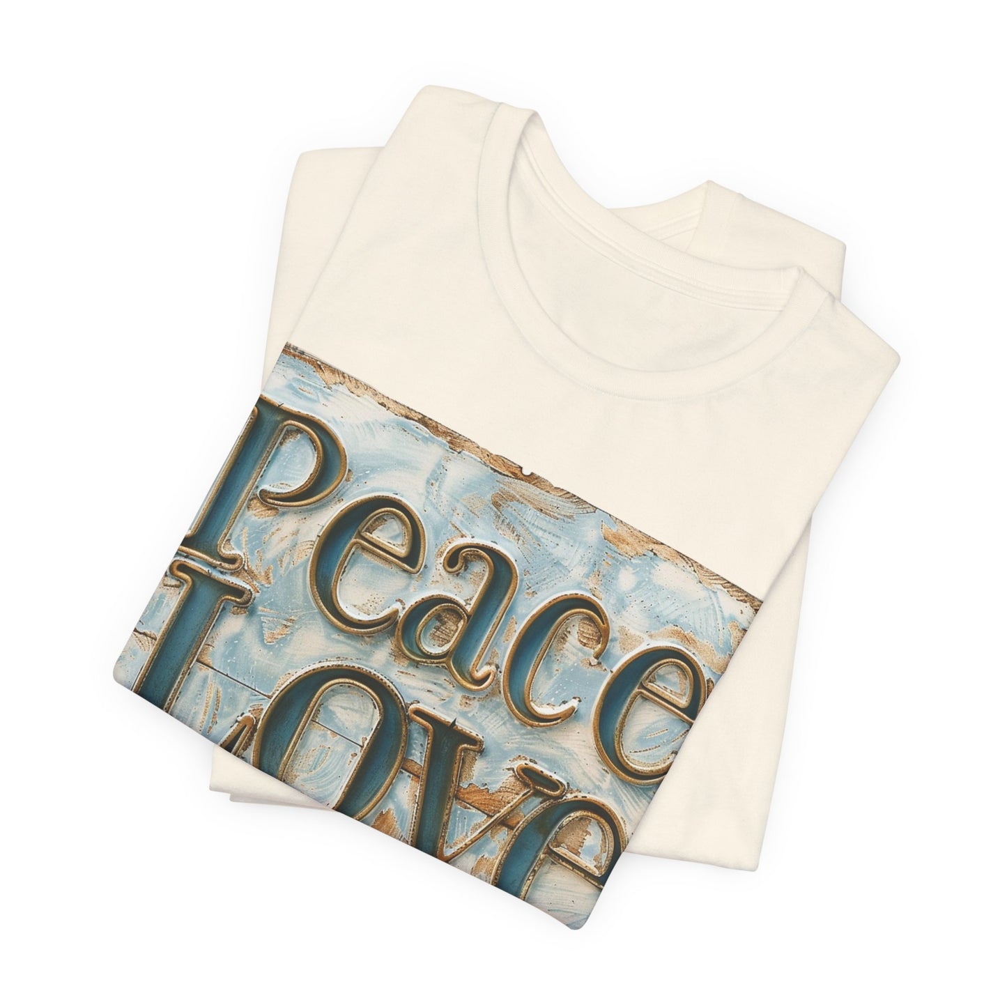 Peace Love Metal Detecting Unisex Jersey Short Sleeve T-Shirt