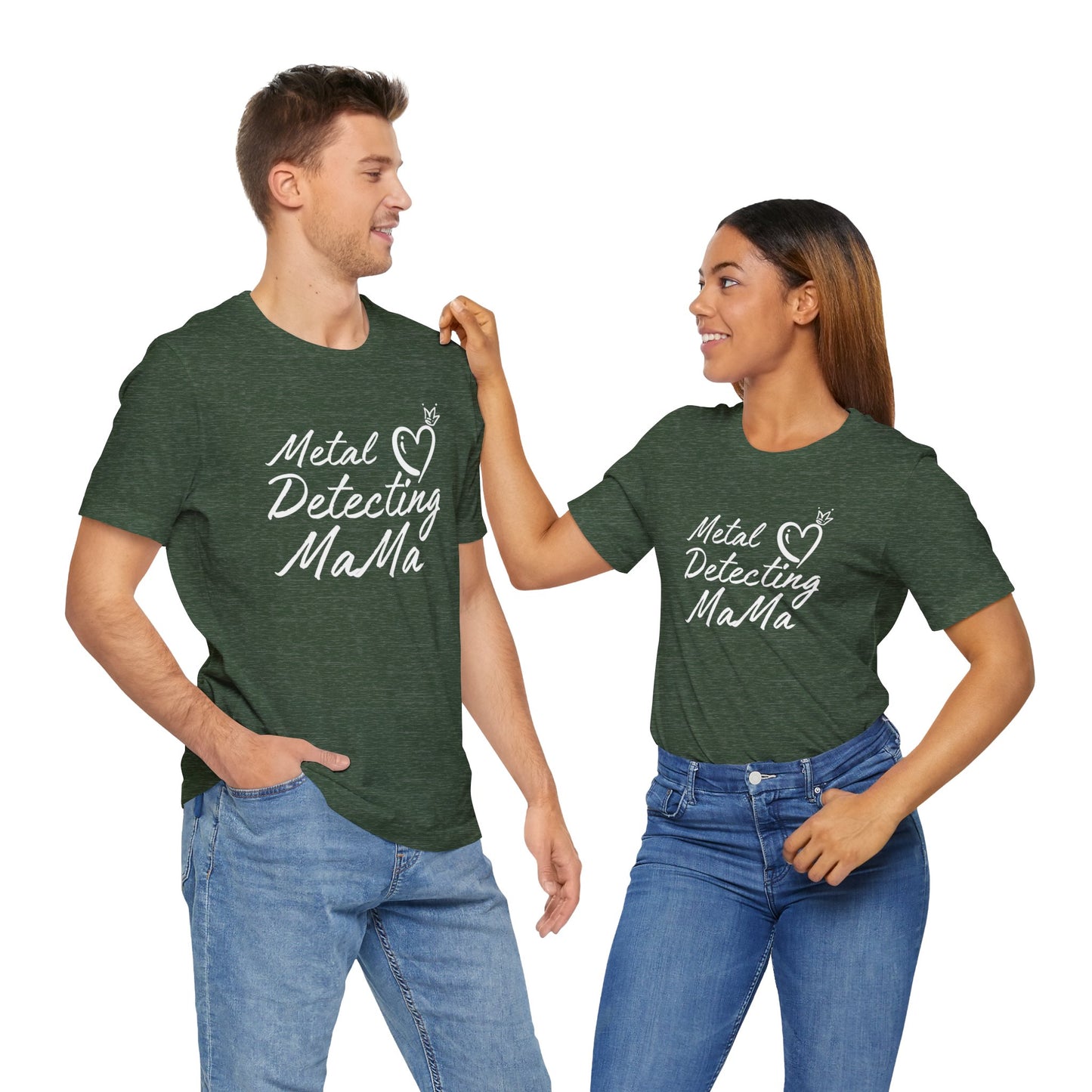 Metal Detecting MaMa Unisex Jersey Short Sleeve Tee