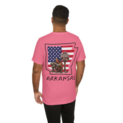 Arkansas Metal Detecting Unisex Jersey Short Sleeve Tee